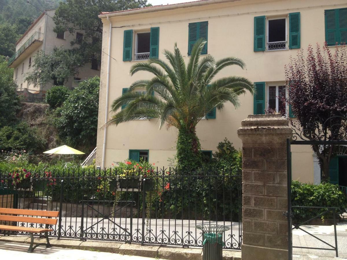Charmant Appartement Avec Jardin Et Terrasse Venaco  Buitenkant foto